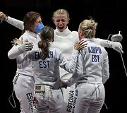 Estijos fechtuotojos tapo olimpinėmis čempionėmis.