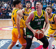 Pasaulio čempionato atranka Tulzoje: Bosnija ir Hercegovina &ndash; Lietuva.