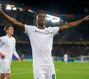 Vilniaus &bdquo;Žalgiris&ldquo; sužaidė 2:2 &Scaron;veicarijoje su &bdquo;Basel&ldquo;. Mathias Oyewusi