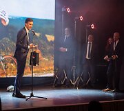 Dviračių sporto jubiliejaus &scaron;ventė. Ignas Konovalovas