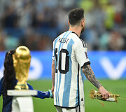 Pasaulio čempionato finalas: Argentina &ndash; Prancūzija. Lionelis Messi