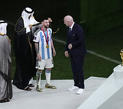 L.Messi vedama Argentina &ndash; pasaulio čempionė.