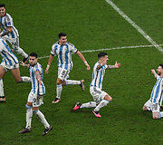 L.Messi vedama Argentina &ndash; pasaulio čempionė.