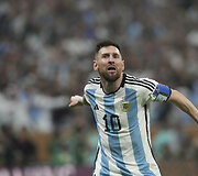 L.Messi vedama Argentina &ndash; pasaulio čempionė.