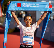 Kauno maratonas. Loreta Kančytė