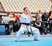Kioku&scaron;in karatė Europos čempionato kata rungtis. Rima Lisinskaitė