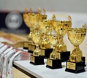 Ypatingo krep&scaron;inio turnyro Druskininkuose akimirka.