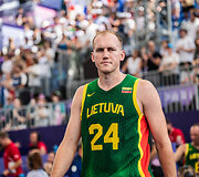 Lietuvos krep&scaron;inio 3x3 rinktinė nusileido Nyderlandams. Aurelijus Pukelis