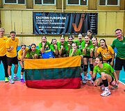 Lietuvos tinklinio merginų (U16) rinktinė.
