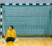 Rankinio lygos rungtynių akimirka: Kauno &bdquo;Granitas-Karys&ldquo; &ndash; Pasvalio &bdquo;Pieno žvaigždės&ldquo;