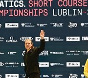 Rūta Meilutytė Europos čempionate pelnė sidabrą.