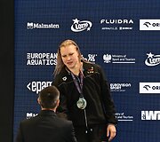 Rūta Meilutytė Europos čempionate pelnė sidabrą.