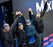 Jokūbas Keblys, Smiltė Plytnykaitė, Rūta Meilutytė ir Mantas Kau&scaron;pėdas