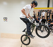 Vilniuje vyko tarptautinės BMX freestyle varžybos &bdquo;Ride The Dragon&ldquo;. Marek Beliak