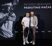 Ričardo Berankio atsisveikinimo mačo renginio akimirka.