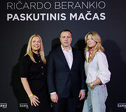 Ričardo Berankio atsisveikinimo mačo renginio akimirka.
