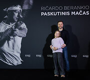 Ričardo Berankio atsisveikinimo mačo renginio akimirka.