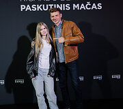 Ričardo Berankio atsisveikinimo mačo renginio akimirka.