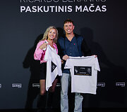 Ričardo Berankio atsisveikinimo mačo renginio akimirka.