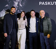 Ričardo Berankio atsisveikinimo mačo renginio akimirka.