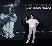 Ričardo Berankio atsisveikinimo mačo renginio akimirka.