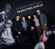 Ričardo Berankio atsisveikinimo mačo renginio akimirka.