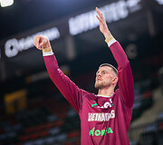 Pirmasis mažojo finalo mačas: Klaipėdos &bdquo;Neptūnas&ldquo; &ndash; Panevėžio &bdquo;Lietkabelis&ldquo;. Justas Furmanavičius