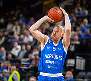Pirmasis mažojo finalo mačas: Klaipėdos &bdquo;Neptūnas&ldquo; &ndash; Panevėžio &bdquo;Lietkabelis&ldquo;. Mindaugas Girdžiūnas