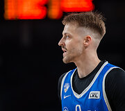Pirmasis mažojo finalo mačas: Klaipėdos &bdquo;Neptūnas&ldquo; &ndash; Panevėžio &bdquo;Lietkabelis&ldquo;. Martynas Pacevičius