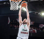 Pirmasis mažojo finalo mačas: Klaipėdos &bdquo;Neptūnas&ldquo; &ndash; Panevėžio &bdquo;Lietkabelis&ldquo;. Kristianas Kullamae