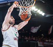 Pirmasis mažojo finalo mačas: Klaipėdos &bdquo;Neptūnas&ldquo; &ndash; Panevėžio &bdquo;Lietkabelis&ldquo;. Kristianas Kullamae