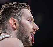 Pirmasis mažojo finalo mačas: Klaipėdos &bdquo;Neptūnas&ldquo; &ndash; Panevėžio &bdquo;Lietkabelis&ldquo;. Kristianas Kullamae