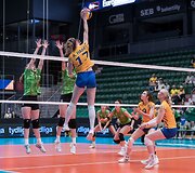 Lietuvos moterų tinklinio rinktinė nusileido &Scaron;vedijai.