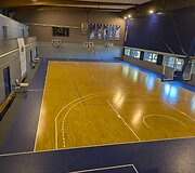 INSEP &ndash; Prancūzijos sporto čempionų kalvė. Krep&scaron;inio salė.