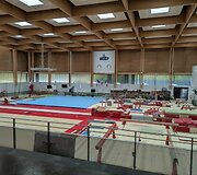 INSEP &ndash; Prancūzijos sporto čempionų kalvė. Gimnastikos salė.