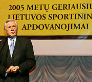 Valdas Adamkus - sportas jam visada buvo &scaron;alia