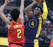 &bdquo;Indiana Pacers&ldquo; ir Domantu Saboniu sutriu&scaron;kino Atlantos klubą