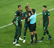 Luka Modričius pelnė antrą Kroatijos rinktinės įvartį rungtynėse su Nigerija.