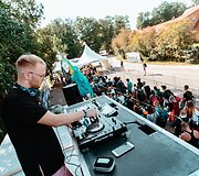 Pirmosios dienos Karklės festivalyje akimirkos