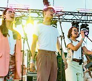 Pirmosios dienos Karklės festivalyje akimirkos