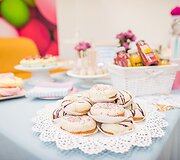 Lėlių pristatymo renginio akimirka