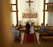 B.Maslausko ir G.Petreikytės vestuvių akimirka