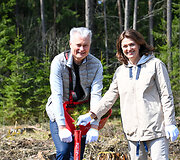 Gitanas Nausėda ir Diana Nausėdienė dalyvavo mi&scaron;kasodyje