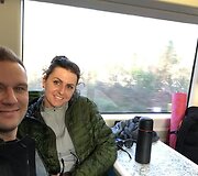 Dėl dovanos savo &scaron;aliai Simona Vidūnaitė ir Romas Usavičius ketina nueiti 2 tūkst. kilometrų pėsčiomis 