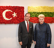 Prezidentė D.Grybauskaitė atidarė Lietuvos garbės konsulatą Stambule