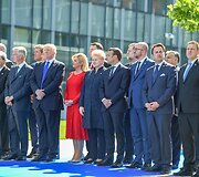 2017 05 25. Lietuvos Respublikos Prezidentė Dalia Grybauskaitė dalyvauja NATO vadovų susitikime Briuselyje 