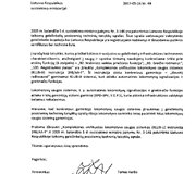 Seimo NSGK tyrimo i&scaron;vada ir priedai