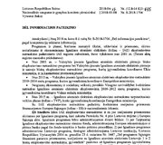 Seimo NSGK tyrimo i&scaron;vada ir priedai