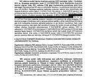 NSGK tyrimo i&scaron;vada ir priedai