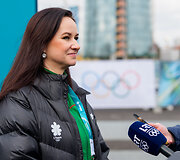 Olimpiniame kaimelyje Lietuvos sportininkus aplankė premjerė Inga Ruginienė
